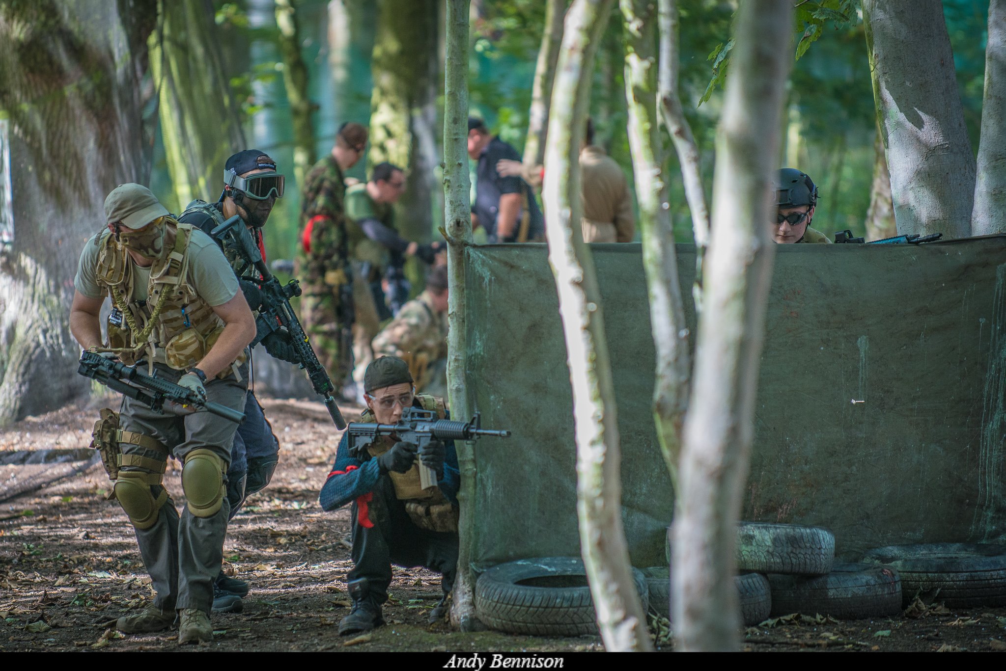 Airsoft Vs paintball Vs laser tag for stag parties