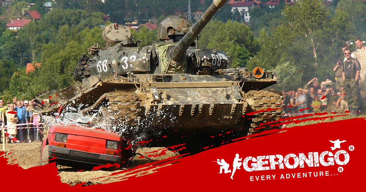 Tank Driving Experiences near me Geronigo